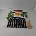 ORTIGIA Boho Sun Bath Rug for Bathroom, Cute Bathroom Mat Non Slip Soft Microfiber Absorbent Washable Rug for Laundry Home Decor, 20x32 inch