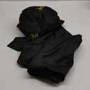 iSHOWcos Unisex Mikey Cosplay Jacket Valhalla Jacket Coat Sweatshirt Hoodie for Halloween (Medium, Black)