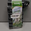 Hommaly 1.2 Gallon 240 pcs Small Black Trash Bags, Strong Garbage Bags, Bathroom Trash Can Bin Liners Unscented, Mini Plastic Bags for Office, Waste Basket Liner, Fit 4.5,5,6 Liters, 0.5,0.8,1,1.2 Gal