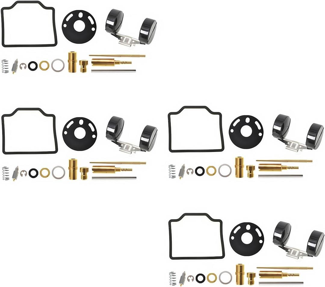 4-Pack Carburetor Carb Repair Kits Replacement for Honda CB750 1969-1974, CB750K 1975-1976