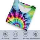 Casual Tiger Graphic T-Shirt for Men Novelty Animal Pattern Short Sleeve Shirts, Small (XL)