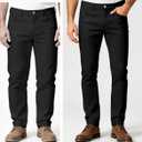 JEMLDL Men's Slim Fit Skinny Stretch Jeans Fashion Dress Casual Tapered Denim Pants with 5 Pockets, Size: 32W x 30L
