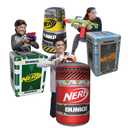 BUNKR Battle Zones NERF Nerf Competition Pack 4 Inflatable Bunkers for Combat, NERF War, Laser Tag, Blaster Battles