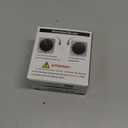 Kitchen Timers for Cooking, Chef Cooking Timer Clock with Loud Alarm,100% Mechanical Desk Timer - No Batteries Required - Magnetic Backing, Exquisite Stainless Steel Body - Countdown Reminder Magnetic (Black)