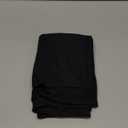 THE GYM PEOPLE Women's High Waist Tummy Control Pencil Skirts Stretchy Bodycon Midi Skirt Below Knee with Back Slit Black, L