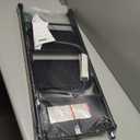 HBTower 3 Step Ladder, 3 Step Stool for Adults, 3 Step Ladder Folding Step Stool with Cushioned Handle Step Ladder with Wide Pedal Ergonomic Design,Black