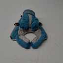 SUNFURA Full Body Dog Coat - Warm Fleece Jacket for Small Dogs, Turtleneck Winter Coats with Harness, Reflective Dog Snowsuit Windproof Puffer Jackets with Legs for Chihuahua, Yorkie, Turquoise XS