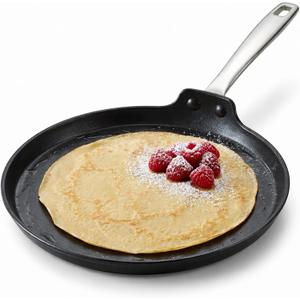 Alva Maestro 10-Inch Ceramic Coated Nonstick Aluminum Crepe Pan, Oven Safe