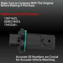 12671625 Mass Air Flow Sensor Compatible with 2016-2019 Buick Cascada 1.6L Encore 1.4L, for 2016-2017 Chevrolet Cruze 1.4L, MAF Sensor Replaces 0280218433 13432261