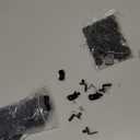 Zonon 150 Pcs 5mm Shelf Pins L-Shaped Shelf Support Pegs with Rubber Sleeves Cabinet Brackets for Bookcase Kitchen Furniture, Black