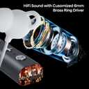 2 x CKG Sleep Earbuds for Side Sleepers, All Silicone Made with Soft and Zero-Pressure Comfortable Earbuds for Sleeping on Side,12 Hours Playtime, Bluetooth Multipoint for Personalized Sleep Aid Music