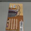 Legging Organizer for Closet, Metal Yoga Pants Hangers 2 Pack w/10 Clips Holds 20 Leggings, Space Saving Hanging Closet Organizer w/Rubber Coated Closet Organizers and Storage, Black