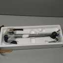 Tevlaphee Universal Steering Wheel Brake Lock Anti-Theft Retractable Double Hook Extended Car Lock Clutch Pedal for Car Truck SUV Van Security with 3 Keys(Extended) (Max length of 37.4")