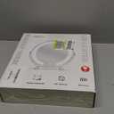 12" Round Vanity Mirror, LED Lights, Smart Touch 360Rotation, Dimmable White