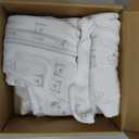 2-Pack Baby Sleep Sacks, Zipper Wearable Blanket - 0.5TOG Organic Cotton, Lightweight,Soft Cozy Infant Sleeping Sack 3-6 months,Easy to Wear Small Newborn Transition Swaddles Sleepsacks(BumbleBear, S) (White)