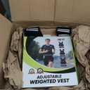 TB3C Weighted Vest for Men and Women 11-20lb Vest with 6 Ironsand Weights for Home Workouts for Men and Women