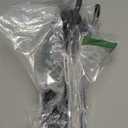 Wheel Lock Anti-Theft Car Device, Heavy Duty Vehicle Security Lock,Two Hooks Car Steering Lock Adjustable with 3keys for SUV (Black)