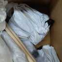 Windyun 4 Pack Kids Teepee Tent for Slumber Party with Mattress and Lights, Sleepover Tents for Girls Boys Indoor Outdoor Cotton Teepee with Airbed Tray Blanket Birthday Party Supplies(White)