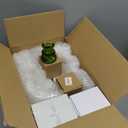 Mumufy 10 Pcs Glass Crystal Taper Candle Holders Clear Glass Candlestick Holder Fit 0.8 Inch Candles Crystal Decorative Candle Stand Centerpiece Table Wedding Dining Party (Classic,Green)