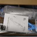 UIRWAY V3 Cordless Pool Vacuum for Above Ground Pools, Upgraded 26.5 GPM Powerful Suction, IPX8 Handheld Rechargeable Cleaner 2 Vacuum Heads & 4 Filter Bags, 1H Runtime, Portable for Inground Pools