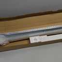 Bypass Sliding Door Track Hardware 60", Wardrobe Closet Door Steel Track Set, Easy to Install,Smoothly and Quietly, for 2 Door System