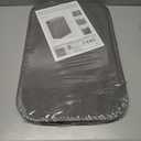 LONBET Laundry Basket with Lid, Made from Breathable Fabric | Aesthetic Clothes Hampers for Laundry with Side Handles & Sturdy Bamboo Frame (40 Gallons - Double, Gray)