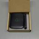 AVANTEK Wireless Door Bell, Mini CB-11 Waterproof Doorbell Chime Operating at 1000 Feet with 52 Melodies, 5 Volume Levels & LED Flash (Black)
