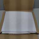 sancua 2 Pack White Tablecloth 60 x 102 Inch, Rectangle 6 Feet Table Cloth - Stain and Wrinkle Resistant Washable Polyester Table Cover for Dining Tables, Buffet Parties and Camping