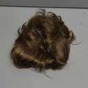 Swiking Mens Mullet Wig Light Brown Retro 70s 80s Disco Rocker Curly Punk Fancy Party Halloween Cosplay Costume Wigs (Light Brown)