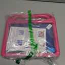 BMOUO Kids Case for iPad 11th Generation (A16) 11 Inch 2025/iPad 10th Generation 10.9" 2022 - with Built-in Screen Protector, Shockproof Handle Stand iPad 11th/10th Generation Case for Kids, Rose