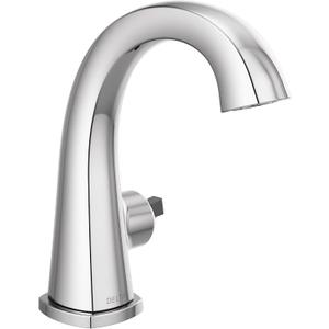 DELTA FAUCET 577-MPU-LHP-DST Bathroom Faucet-Less Handle Single Hole, Chrome