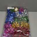 Lulu Home Christmas Gifts Bows, 50 Pieces Self Adhesive Gifts Bows for Decoration, Gift Wrap, Wedding, Party