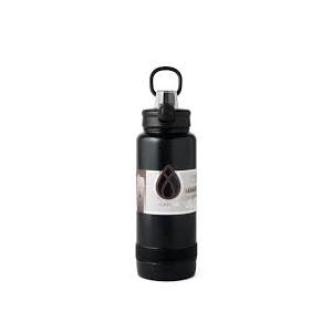 MANNA PUSH BOTTLE 40OZ BLACK LEATHER