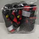 QUMY Dog Shoes for Large Dogs, Medium Dog Boots & Paw Protectors for Winter Snowy Day, Summer Hot Pavement, Water-Resistant in Rainy Weather, Outdoor Walking, Indoor Hardfloors Skid-Resistant Sole (Size 6: 2.6''x3.0''(W*L) (Pack of 4))