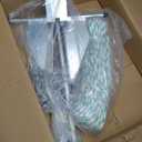 Anchor Kit Fluke Anchor with Anchor Chain and Boat Anchor Rope Set for Boats Pontoon, Deck, Fishing, and Sail (For Boats 12-22 FT - 8LB)