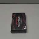 Victoper LED Flashlight 2 Pack Orange, Bright High Lumens Tactical Flashlights High Lumens with 5 Modes, Waterproof Zoomable Flash Light for Outdoor, Gifts for Father's Day Camping Essentials Gear