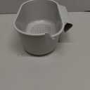 Sink Drain Strainer Basket, Abnaok Multifunction Sink Strainer Kitchen Food Catcher for Filter Kitchen Waste and Wash Vegetables Fruits (Grey)