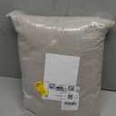 RYB HOME 100% Blackout Linen Curtain for Sliding Glass Doors, Extra Wide Thermal Insulated Privacy Curtains for Bedroom/Patio Door/Living Room/Open Closet, Room Divider, Linen, W100xL84, 1 Panel