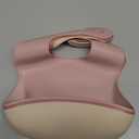 PandaEar Silicone Bibs for Babies Toddlers Girls| Adjustable Waterproof BPA Free Soft Durable Bibs for eating with Large Pocket Food Catcher