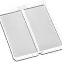 Madesmart Premium 2 Compartment Utensil Tray, Deep Storage for Ladles, Whisks & Serving Tools, Non Slip Lining, for Drawers & Home Organization, White