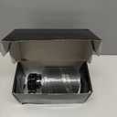 Carbon Fiber Exhaust Tip 2" Inlet to 4"Outlet, Universal Tailpipe 2 Inch Exhaust Muffler Tip (Matte)