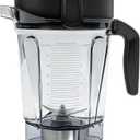 Blender Pitcher 64oz Low-Profile, Compatible with 750, 5200, 5000, 6300, 7500, Vm0102, Vm0103, Vm0197, E310 Classic/Explorian/Commercial Series etc Container Jar Cup
