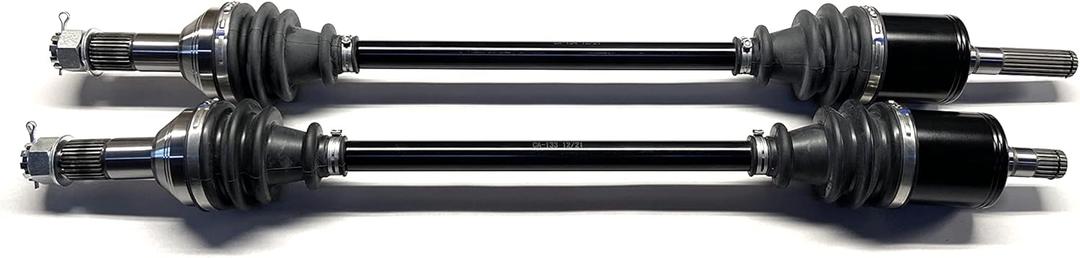 Precision Front CV Axles for Can-Am 705402407, 705402408, Left & Right, Quality Tested, Heat-Treated, 4140 Chromoly Steel, Exact Fit, ATVPC