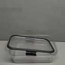 Rubbermaid Brilliance BPA-Free Food Storage Containers with Lids, Airtight Clear Set of 1 (9.6 Cup), Ideal for Lunch, Meal Prep, and Leftovers