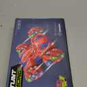 Punieayi Spider Remote Control Car, 2.4Ghz RC Cars with Headlight Double Sided Off-Road 360 Rotating Rechargeable 4WD RC Stunt Car Indoor Outdoor Spider Toys for Boys 4-6 5-7 8-13 (Single Control Red)