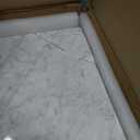 Carrara Marble Cutting Board for Kitchen, 20 x 16 Inch Large Marble Pastry Slab, White Stone Cutting Board for Dough Kneading, Baking, Rolling, Cheese
