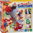 Epoch Games Super Mario Blow Up! Shaky Tower Balancing Game - Tabletop Skill and Action Game with Collectible Super Mario Action Figures (Pack of 1)