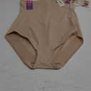 Naomi and Nicole Women's Size Unbelievable Comfort Plus Hi Waist Brief (4X, Nude)