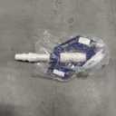 VINGLI Pool Vacuum Cleaner Automatic Sweeper Swimming Pool Creepy Crawler Vacuum with 33FT Hoses (Navy Blue&White)