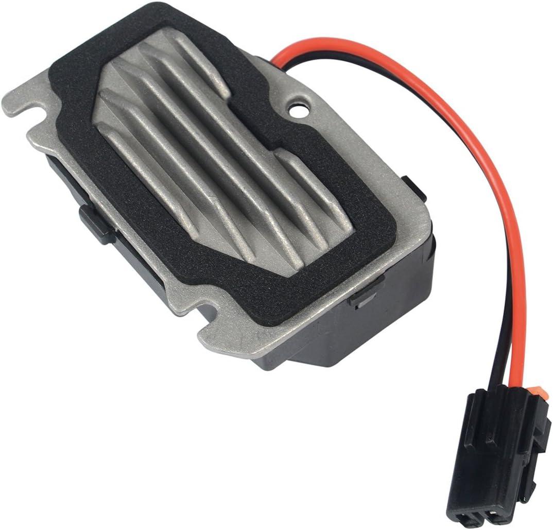 AC Blower Motor Resistor for Chevrolet Corvette 1997-2004 Buick Century Oldsmobile Intrigue Pontiac Grand Prix (w/ATC Only)